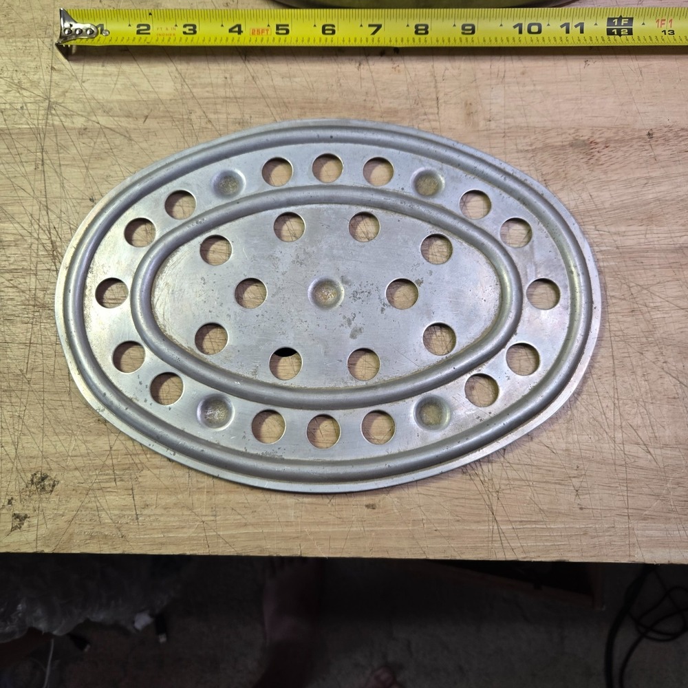 Vtg Wagner Ware "0" Sidney Magnalite 4265-P 8qt Roaster Dutch Oven Lid & Trivet - Picture 5 of 8